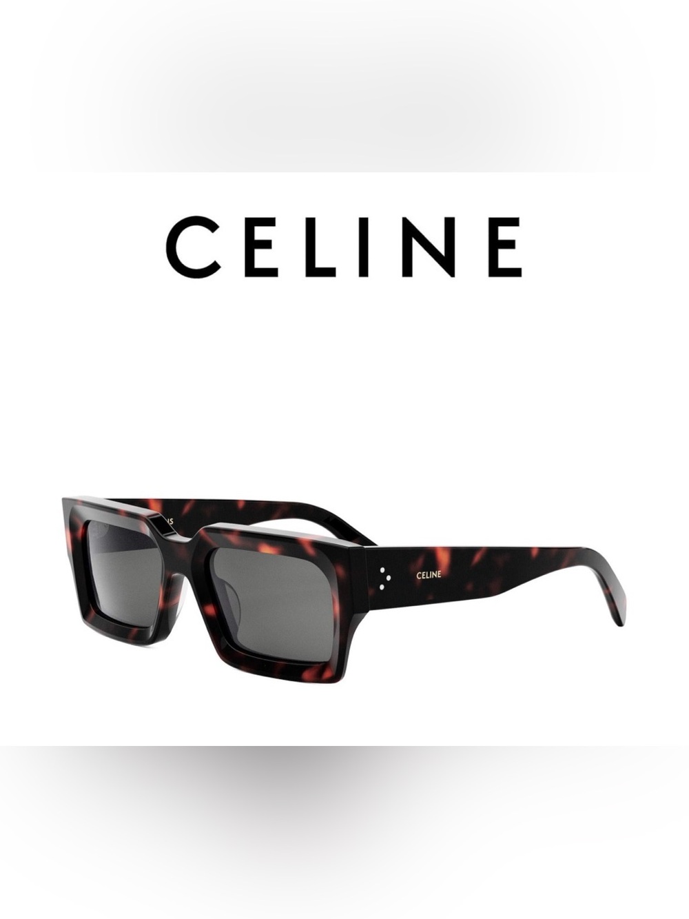 Celine 3 dots sun Sunglasses - Black/Brown
